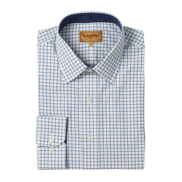 Schoffel Cambridge Classic Shirt for Men in Navy