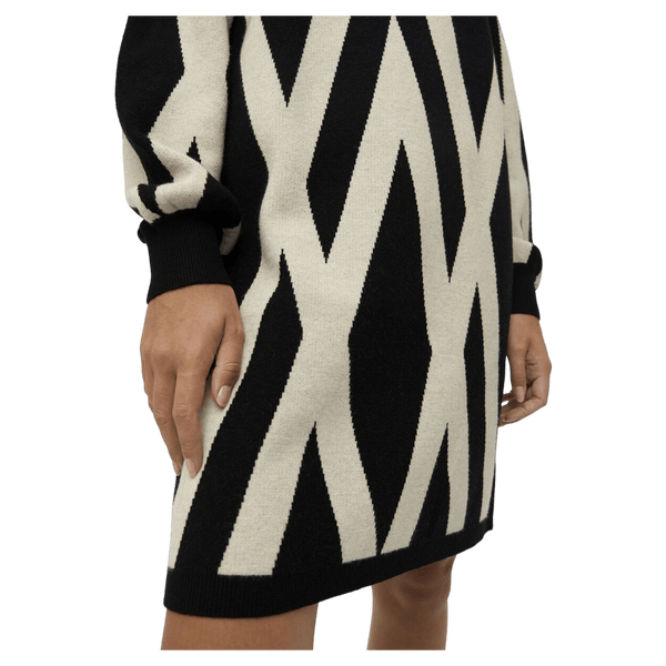 Object Objray Rollneck Long Sleeve Knit Dress