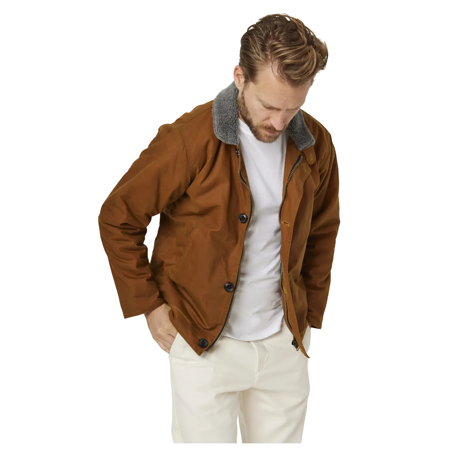 Mens 2025 teddy jacket