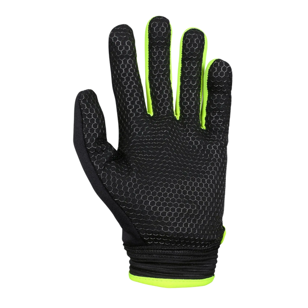Grays G500 Gel Hockey Gloves in Black & Lemon