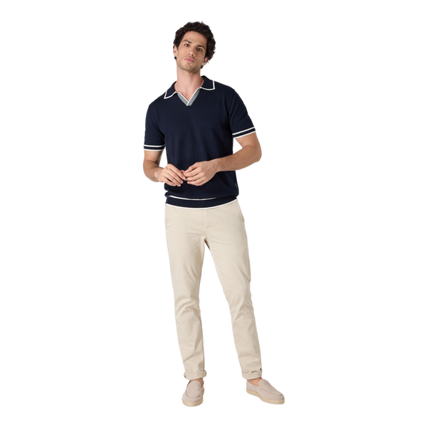 Oliver Sweeney Garras Short Sleeve Knitted Riviera Shirt