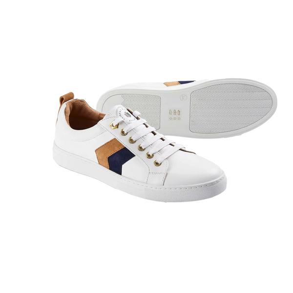 Fairfax & Favor Alexandra Leather Trainers for Women