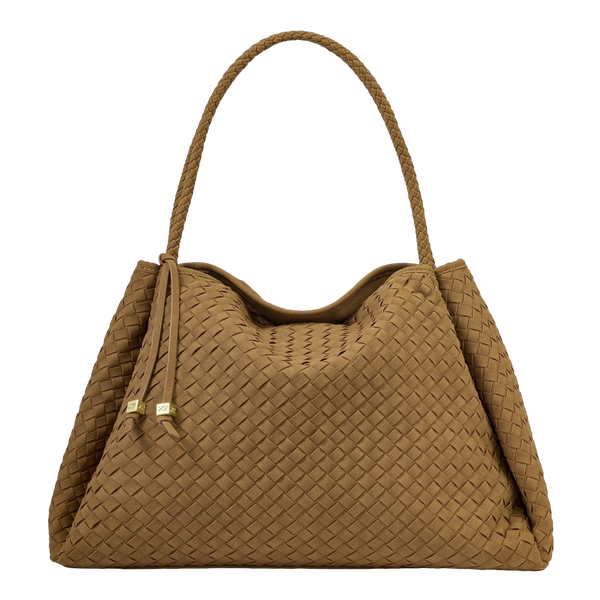 Katie Loxton Nova Hand Woven Suedette Large Shoulder Bag