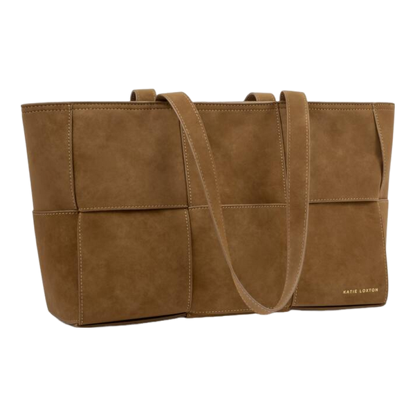 Katie Loxton Taya Hand Woven Suedette Tote Bag