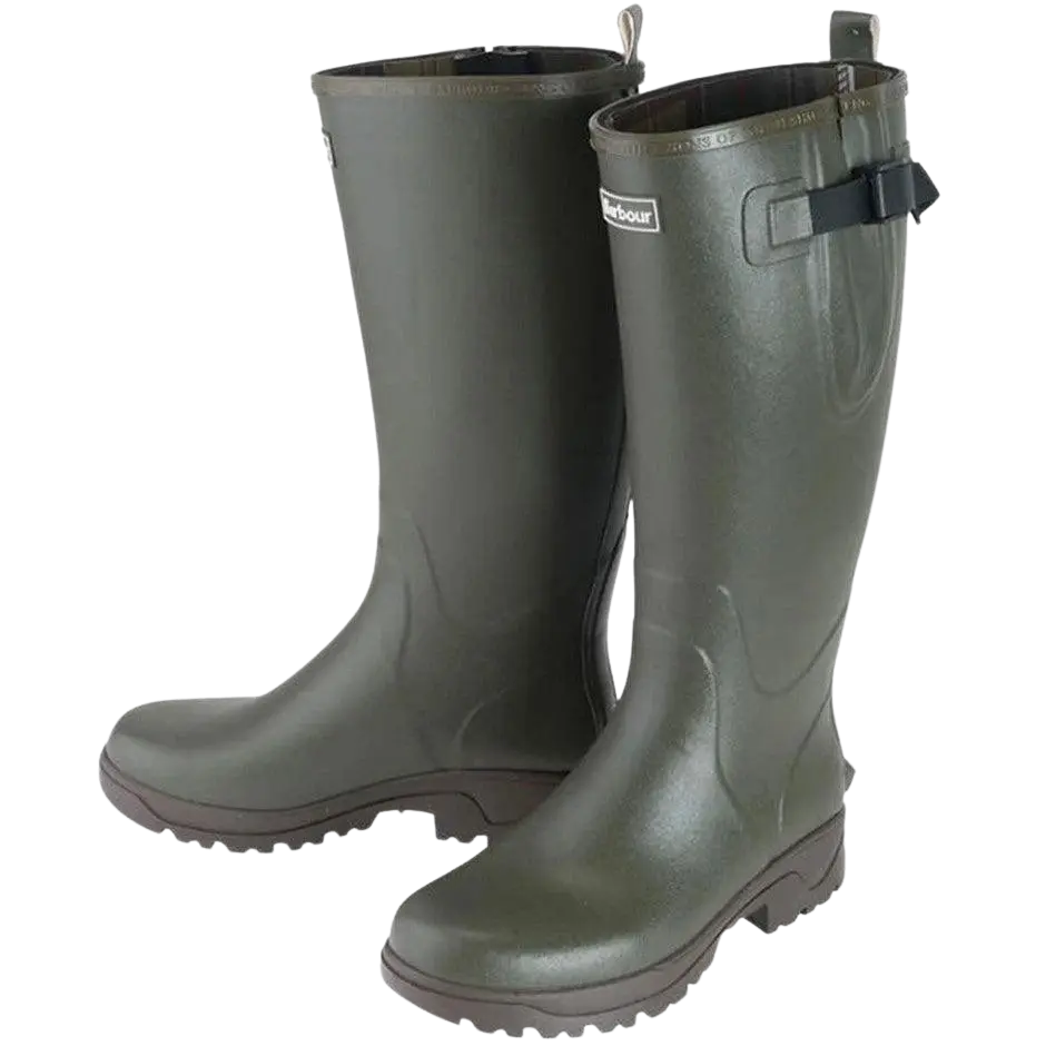 Barbour Mens Tempest Neoprene Lined Wellington Boots