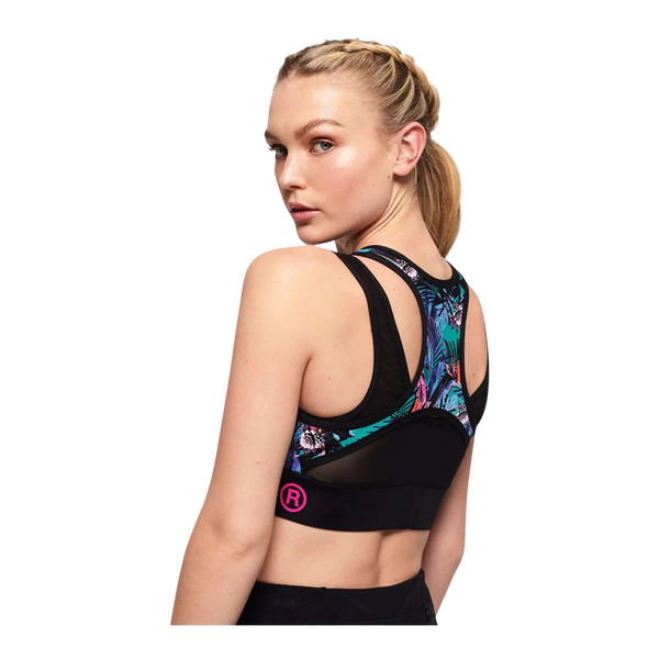 Superdry Active Layer Bra for Women in Lucy Tropical Print