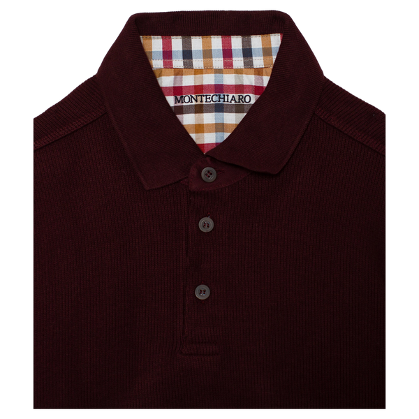 Montechiaro Long Sleeve Knitted Polo