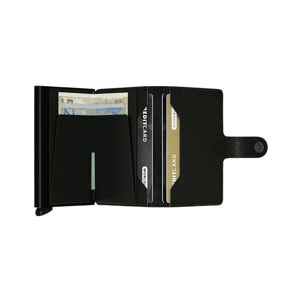 Secrid Crisple MiniWallet in Black