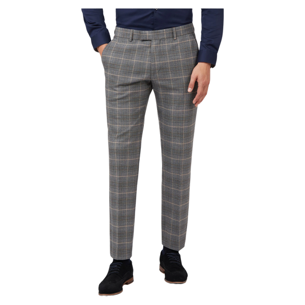 Antique Rogue Overcheck Suit Trousers