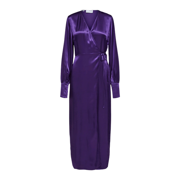 Selected Femme Lyra Maxi Ankle Wrap Dress