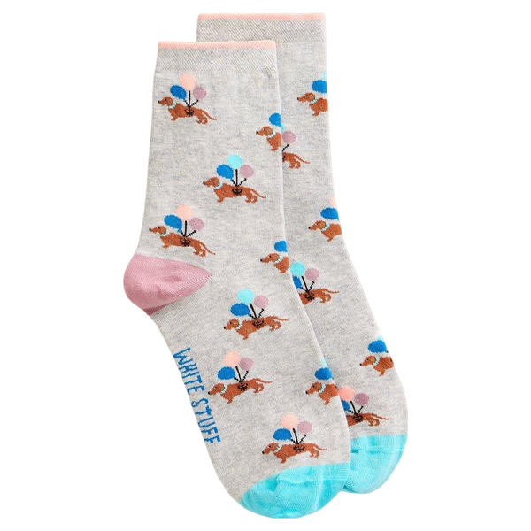 White Stuff Novelty Ankle Socks