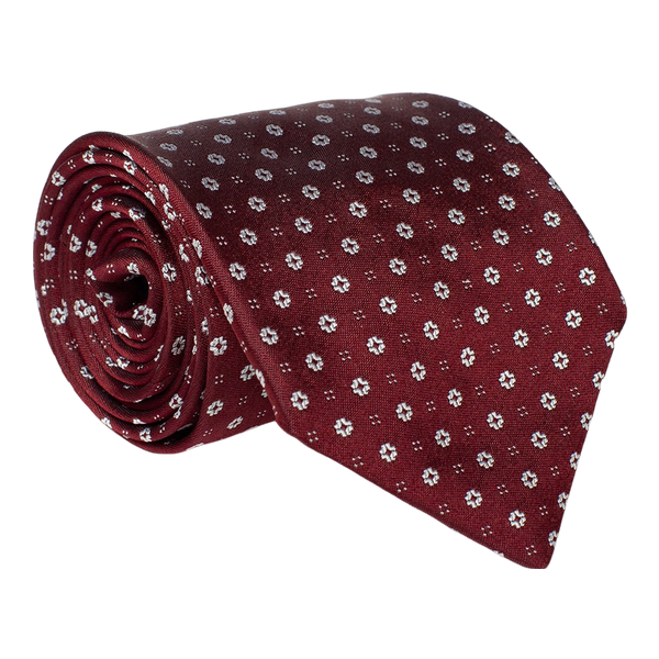 Golding Silk Flower Woven Tie
