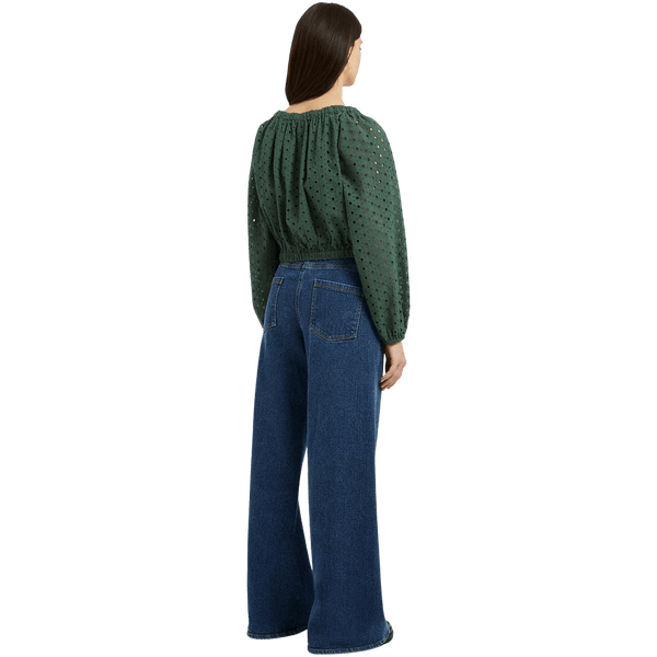 Great Plains Atol Embroidery Long Sleeve Top