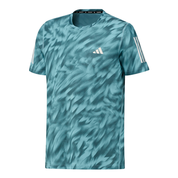 Adidas Own The Run All Over Print T-shirt