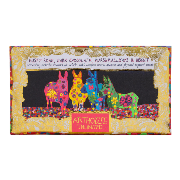 Arthouse Unlimited Dusty Road Silky Dark Chocolate Bar