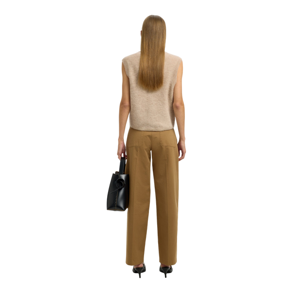 Selected Femme Lulu Button O Neck Vest