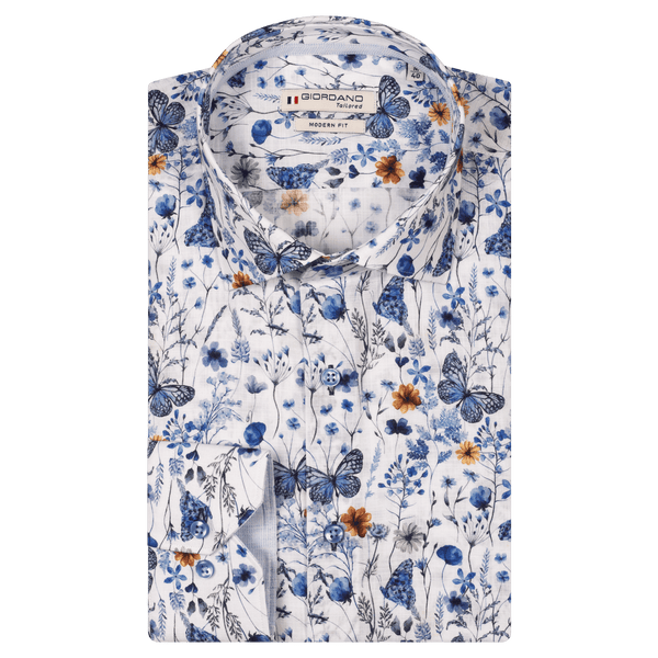 Giordano Butterfly Print Shirt