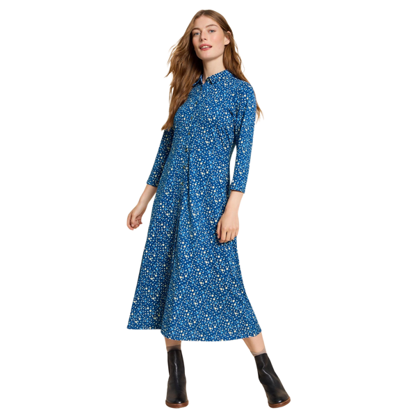 White Stuff Rua Jersey Shirt Dress