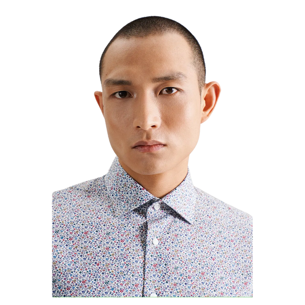 Seidensticker Long Sleeve Regular Fit Printed Shirt for Men