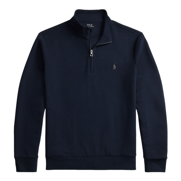 Polo Ralph Lauren Double-Knit Mockneck Half Zip Pullover