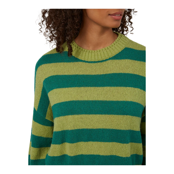 Great Plains Summer Stripe Knit Crew Neck Jumper for Women