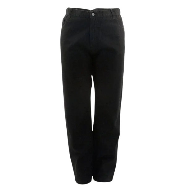 Carabou Black Denim Jeans in plus sizes