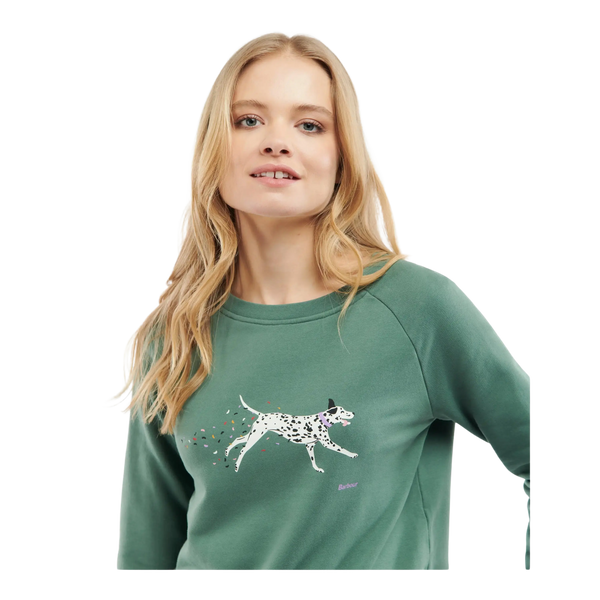 Barbour Westbury Dalmatian Print Sweater for Women