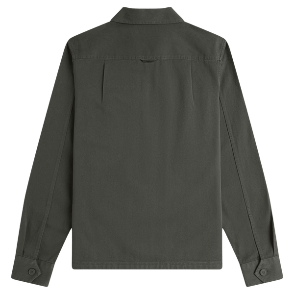 Fred Perry Twill Zip-Through Overshirt