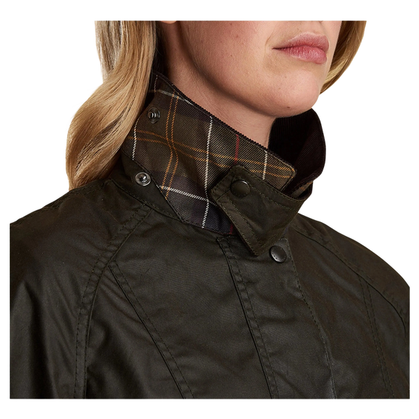 Barbour Classic Beadnell Jacket for Women in Olive