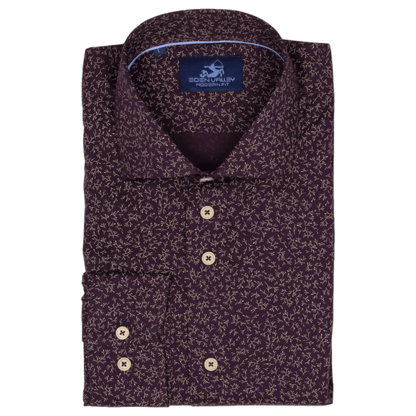 Eden Valley Print Long Sleeve Shirt for Men