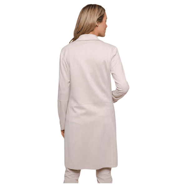 Rino & Pelle Babice Faux Suede Single Breasted Coat