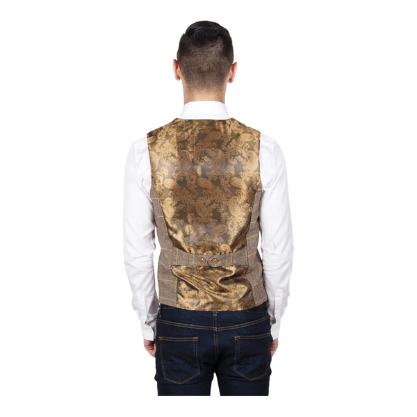 Marc Darcy Ted Tweed Suit Waistcoat