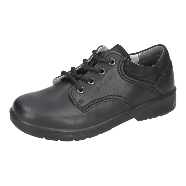 Harry School Shoes for Boys in Black