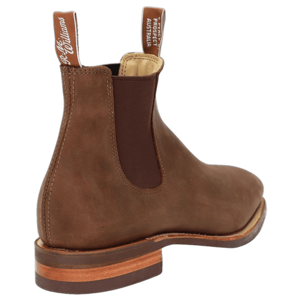 R. M. Williams Comfort Craftsman Boots for Men in Bark/Oily Fern