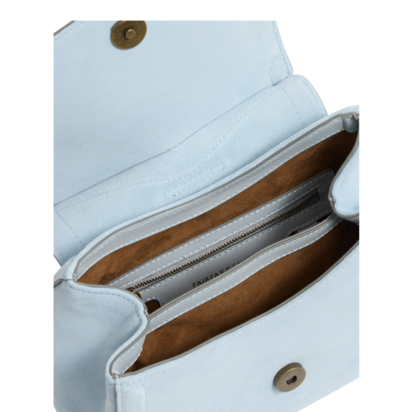 Fairfax & Favor Langham Messenger Bag Suede