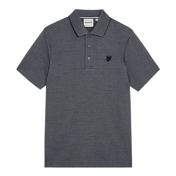 Lyle & Scott Two Tone Pique Polo Shirt