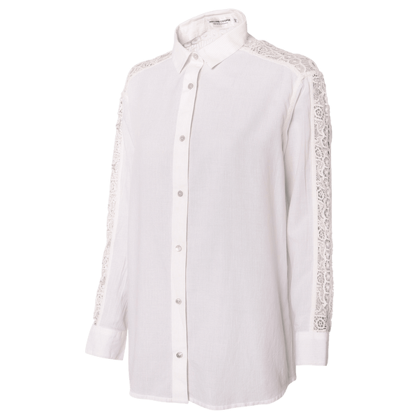 Holland Cooper Oversized Cotton Lace Shirt