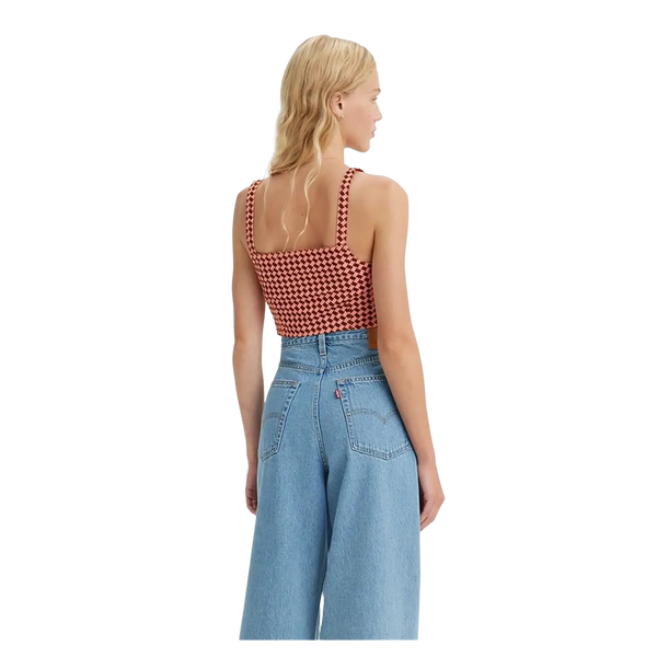 Levi's Nadia Houndstooth Crop Top  for Women