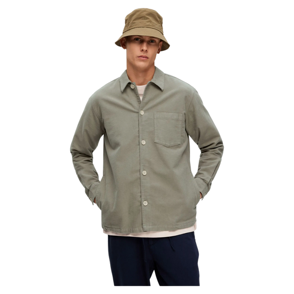 Selected Beck Overshirt Moleskin for Men