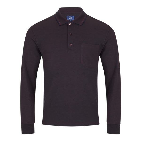 DG's Drifter Long Sleeve Polo Shirt