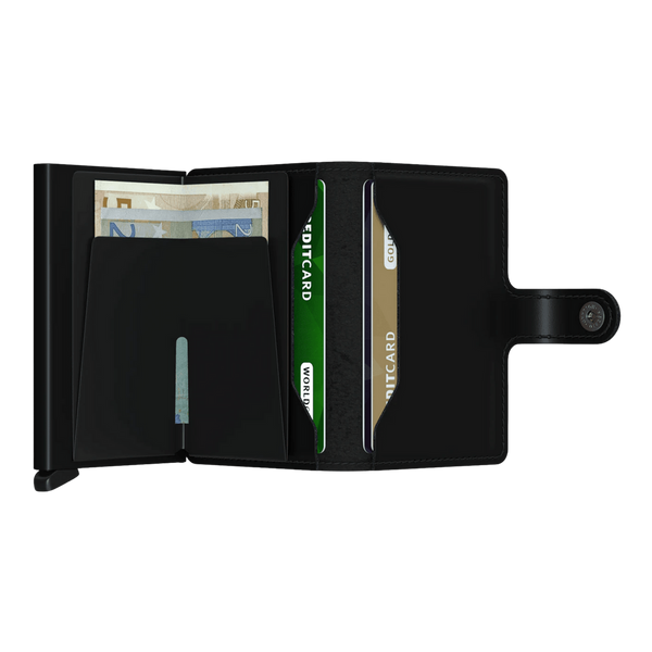 Secrid Matte Miniwallet in Black