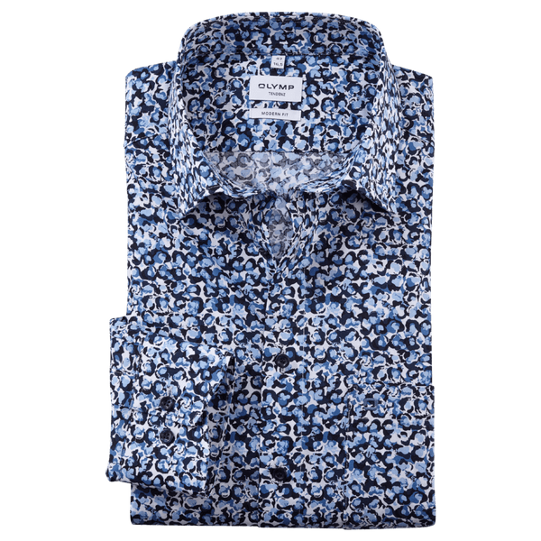 Olymp Tendenz Long Sleeve Formal Shirt for Men