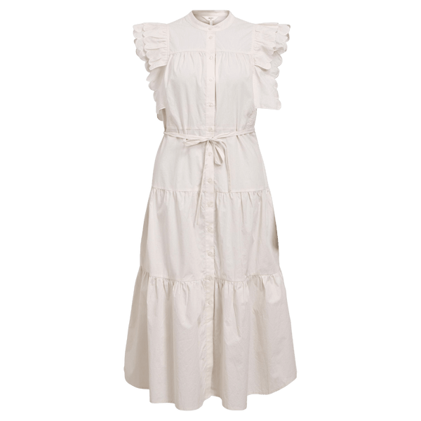 Object Hope Chinnare Short Sleeve Long Dress
