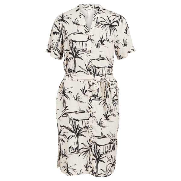 Object Vigga Seline Short Sleeve Shirt Dress