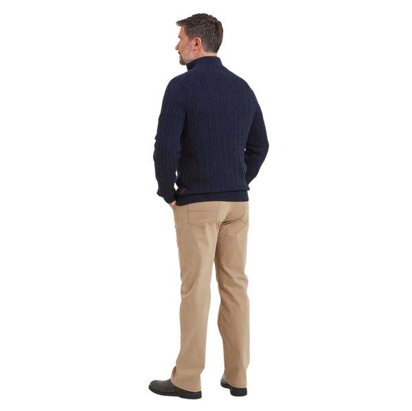 Schöffel Cotton Cashmere Cable 1/4 Zip Jumper