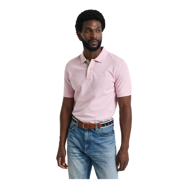 GANT Contrast Piqué Short Sleeve Polo Shirt