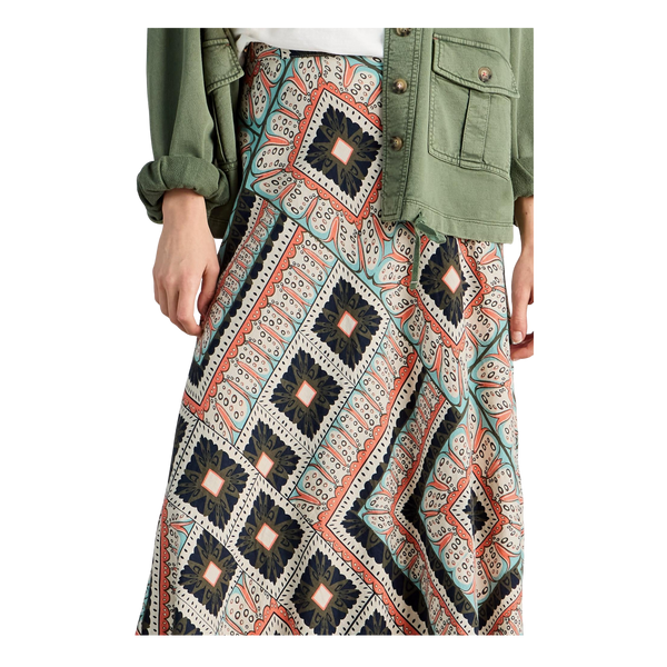 White Stuff Hope Linen Blend Maxi Skirt