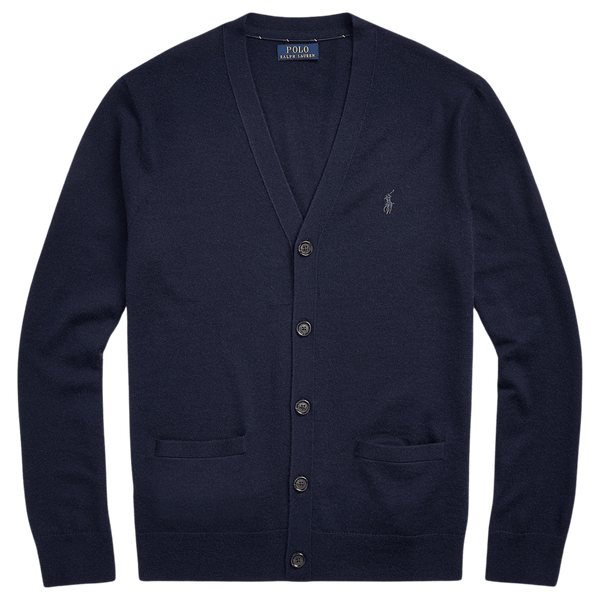 Polo Ralph Lauren Slim Fit Wool Cardigan for Men