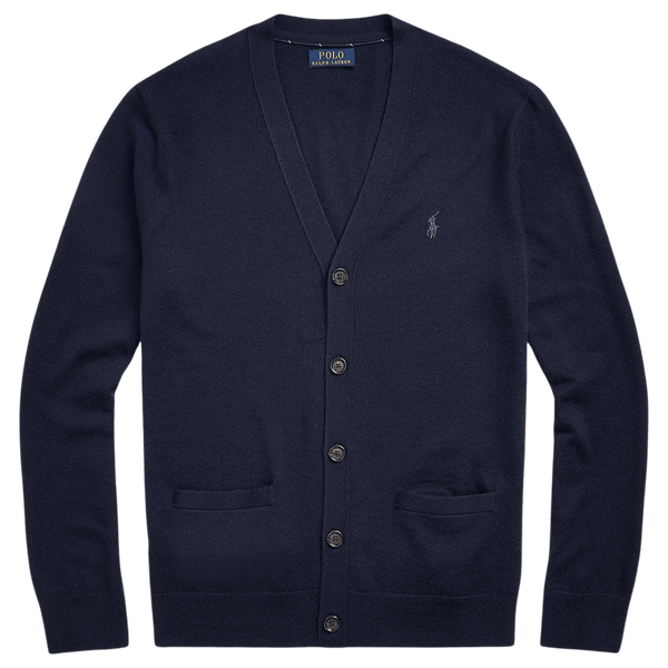 Polo Ralph Lauren Slim Fit Wool Cardigan for Men