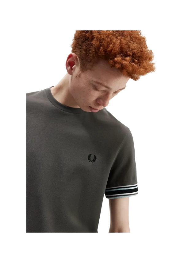 Fred Perry Bold Tipped Pique T-Shirt